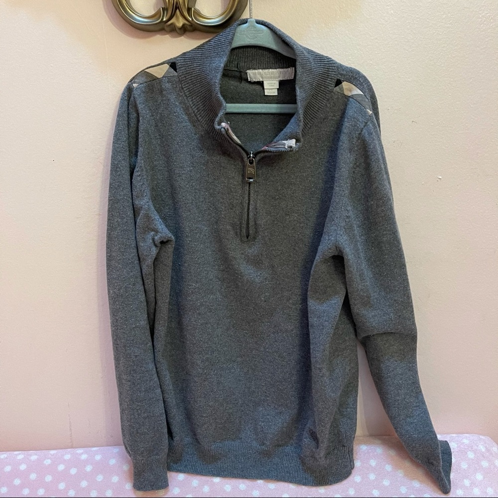 Burberry Boys’ Check Sweater